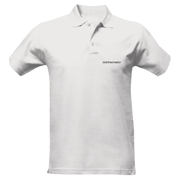 Pánská polokošile Cotton s potiskem dobthecreator