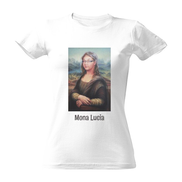 Tričko s potiskem Mona Lucia