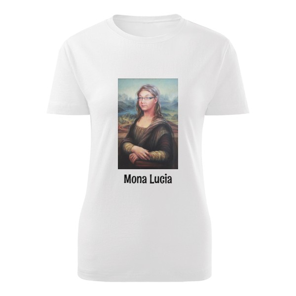 Tričko s potiskem Mona Lucia